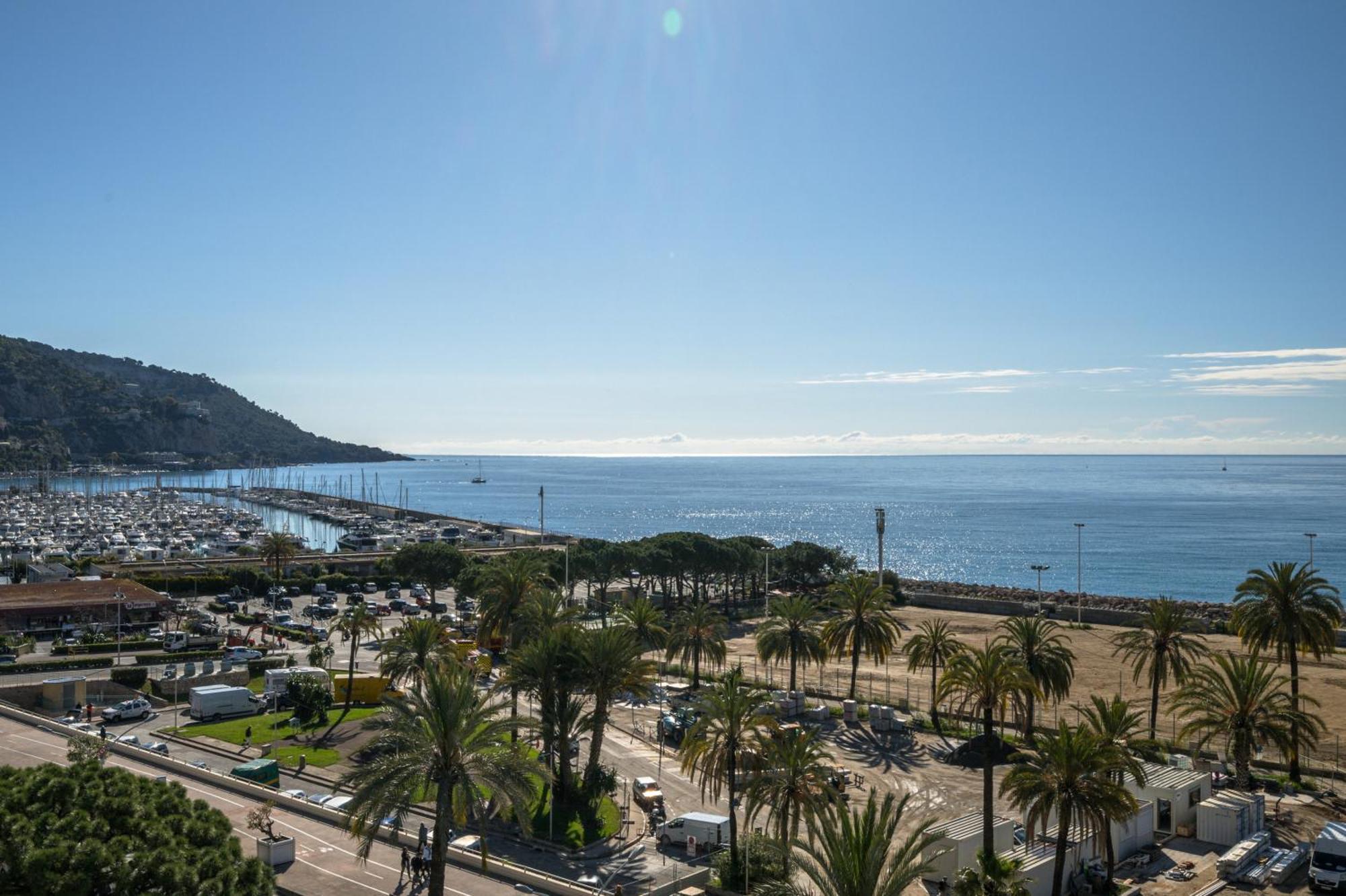 Le Rocamare - Piscine Toit Terrasse - Parking Prive - Terrasse Apartment Menton Exterior foto